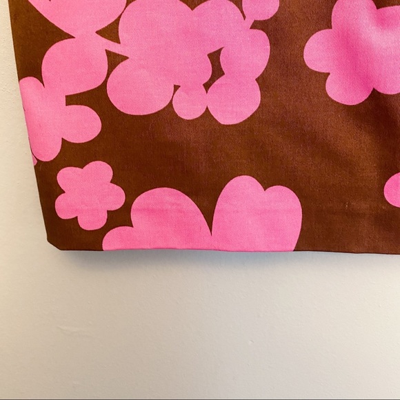 Tory Burch Brown & Pink Floral Dress - Picture 7 of 8